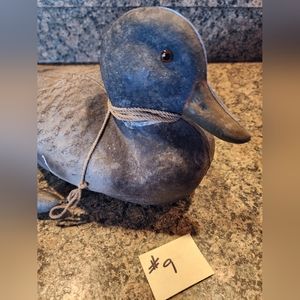 Vintage General Fibre Co Mallard Decoy